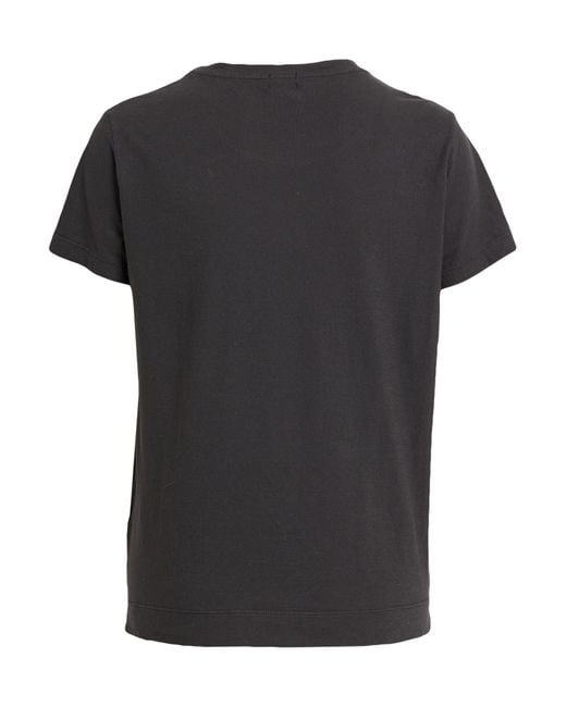Massimo Alba Black T-Shirt Cotton