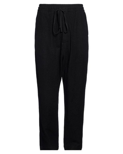 Thom Krom Black Pants Wool for men