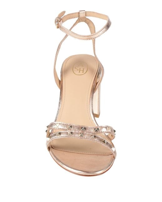 Ash Natural Sandals Leather