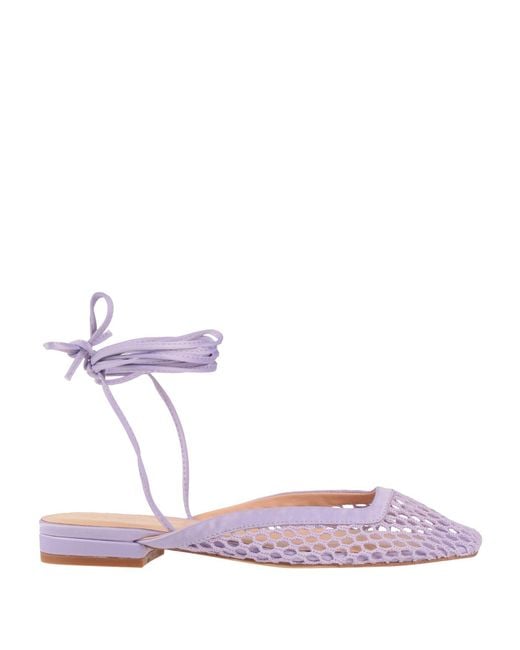 Gaelle Paris Pink Ballet Flats