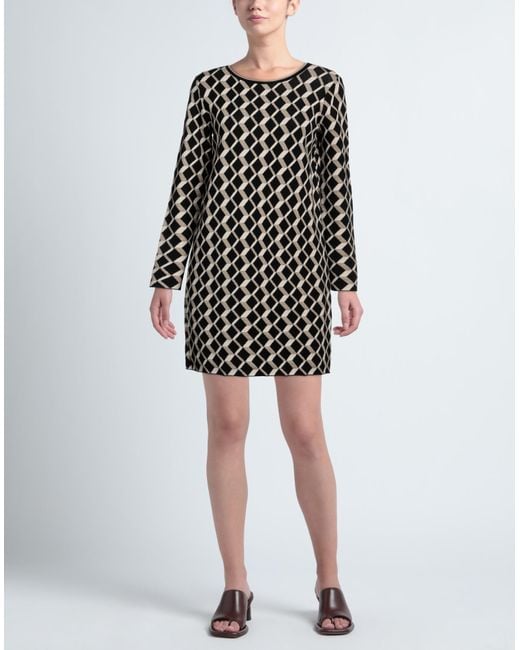 Maliparmi Black Mini Dress