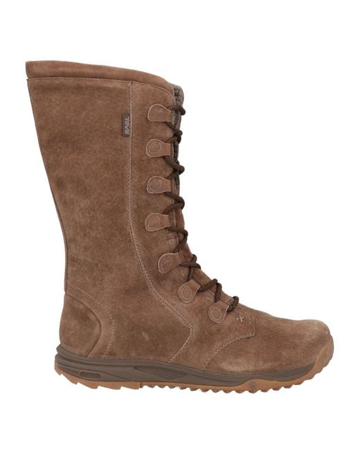 Teva Brown Boot Leather