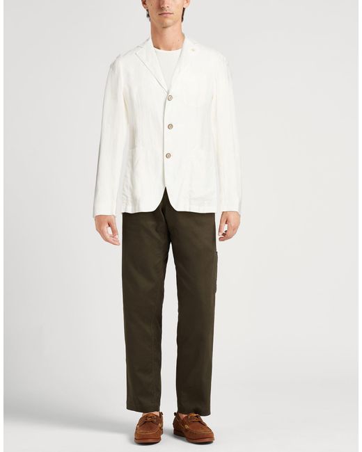 Manuel Ritz White Blazer for men