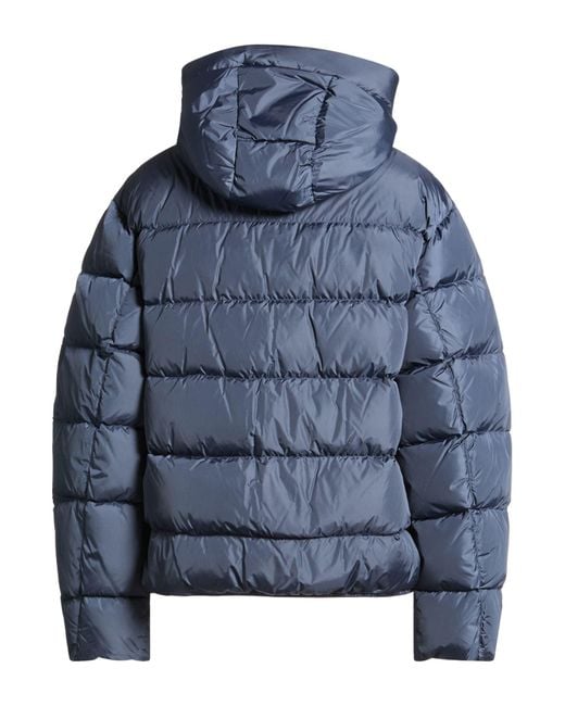 Parajumpers Blue Midnight Puffer Polyamide