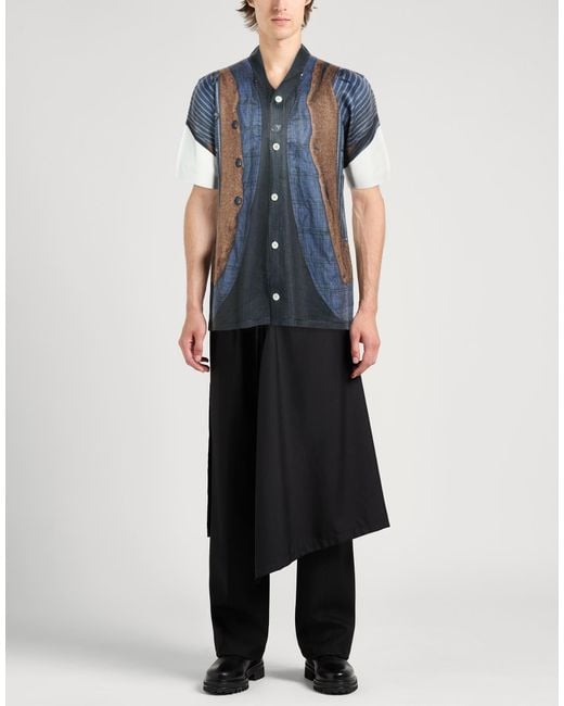Comme des Garçons Blue Cardigan for men
