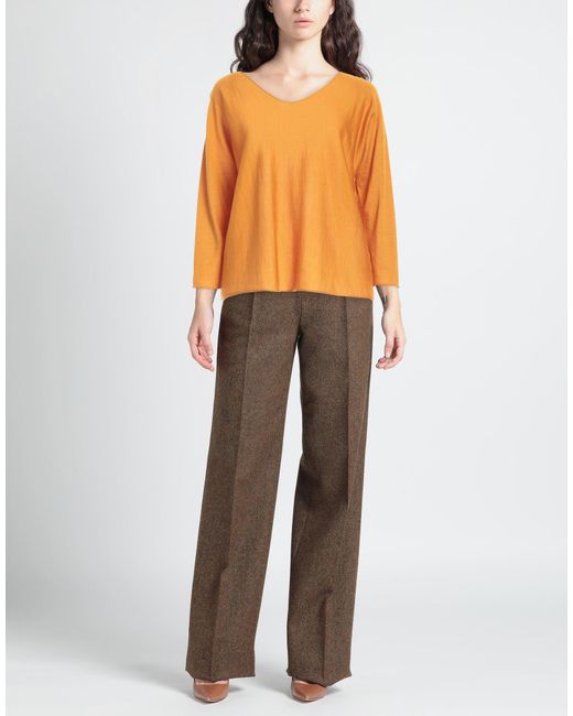 Pullover Lamberto Losani en coloris Orange