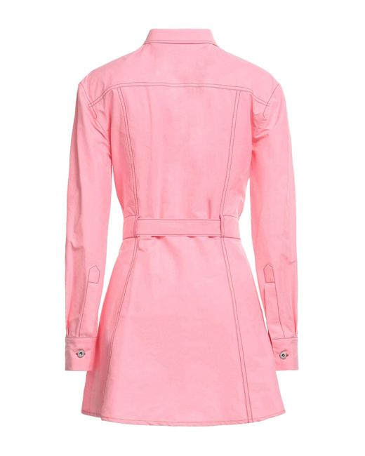 Cedric Charlier Pink Mini Dress