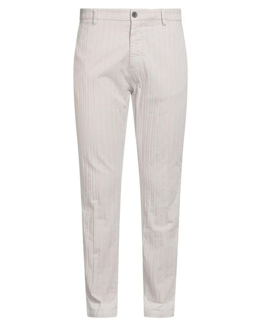 Mason's Gray Pants Cotton, Elastane for men