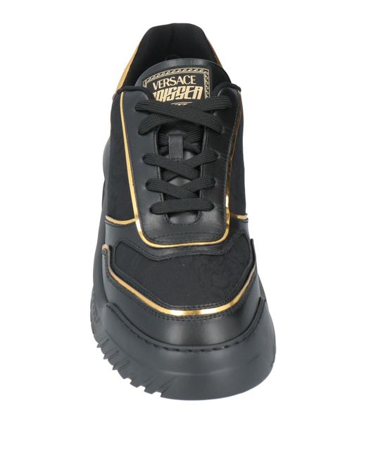 Versace Black Trainers for men
