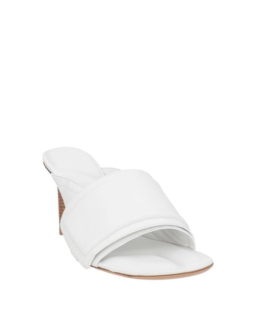 Jacquemus White Sandals
