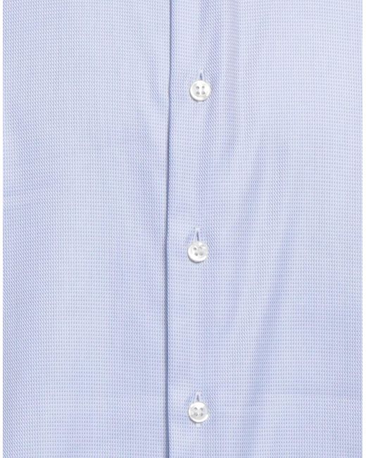 Camisa Giorgio Armani de hombre de color Blue