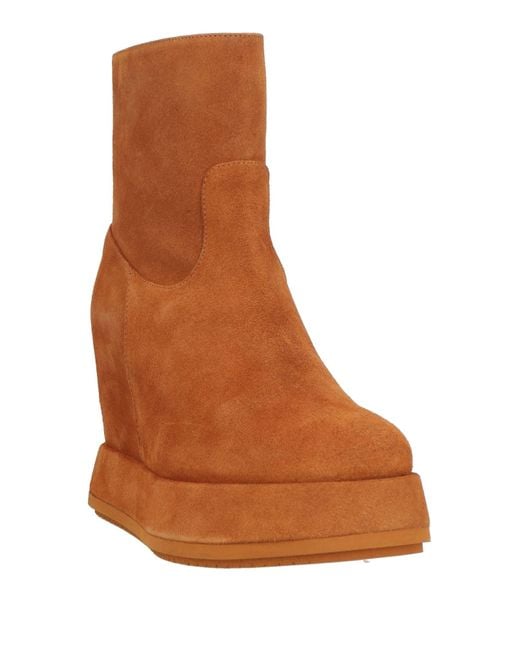 Paloma Barceló Brown Ankle Boots