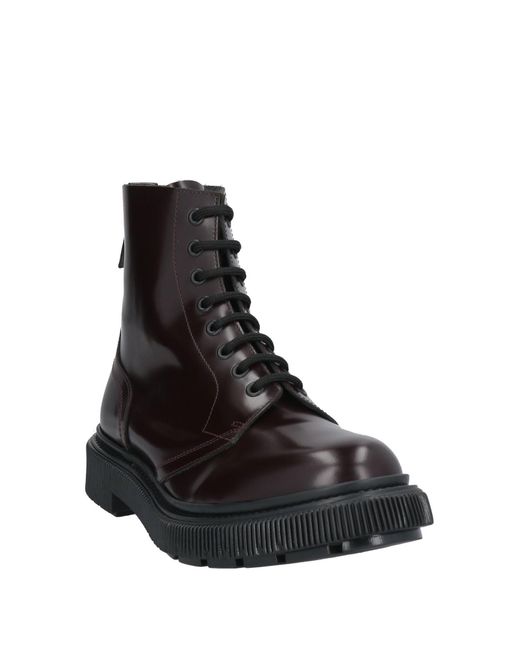 Adieu Black Ankle Boots for men