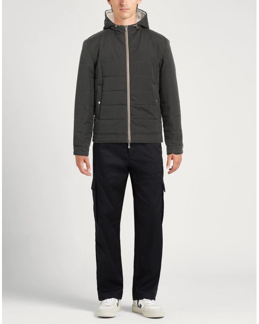 Eleventy Gray Puffer for men