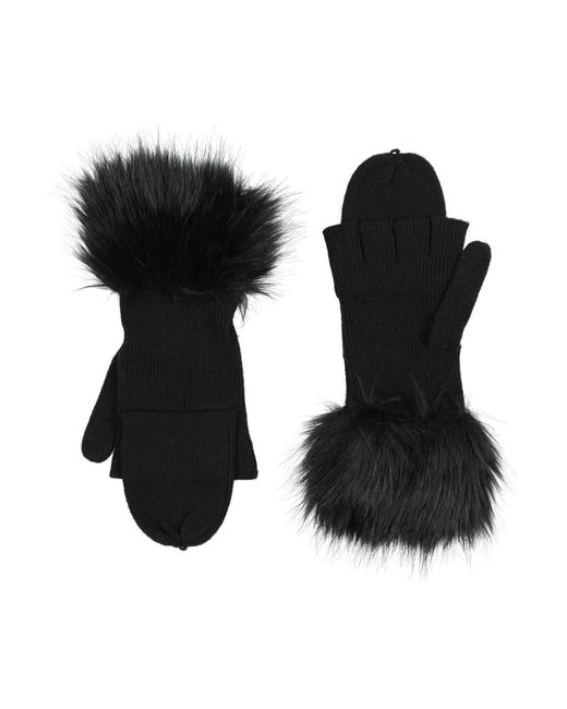 ARMANI EXCHANGE Black Gloves