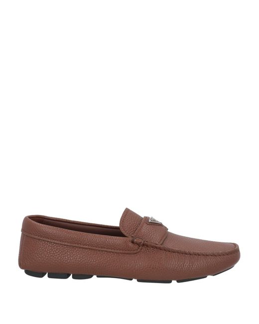 Prada Loafers in Brown for Men | Lyst