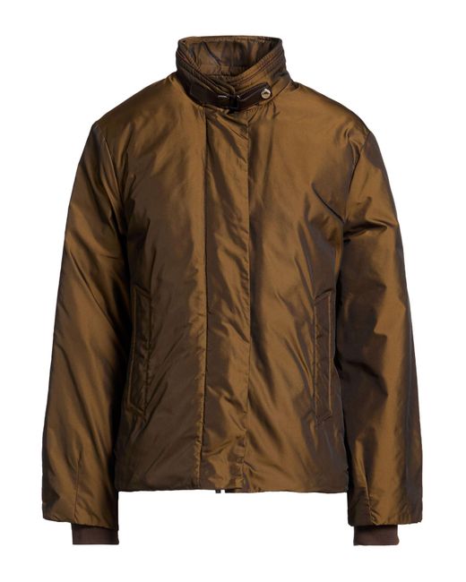 Moorer Brown Puffer Polyester