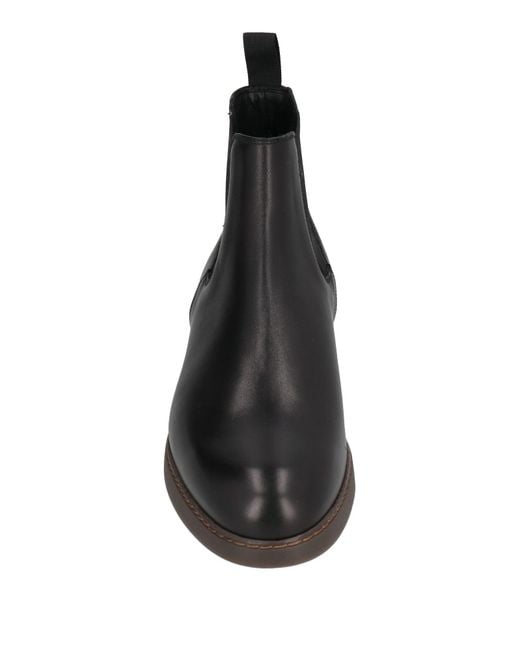 Doucal's Black Ankle Boots for men
