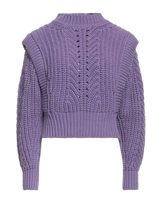 Isabel Marant Purple Turtleneck