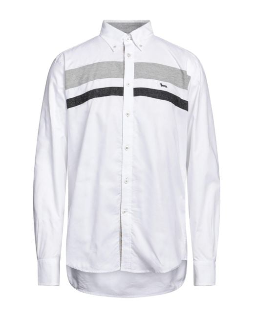 Camicia di Harmont & Blaine in White da Uomo