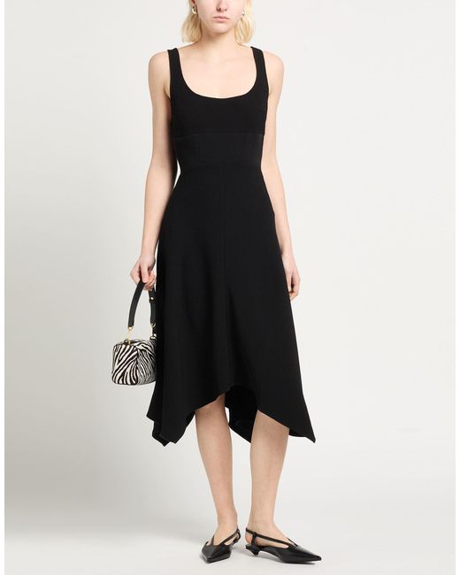 Proenza Schouler Black Midi Dress