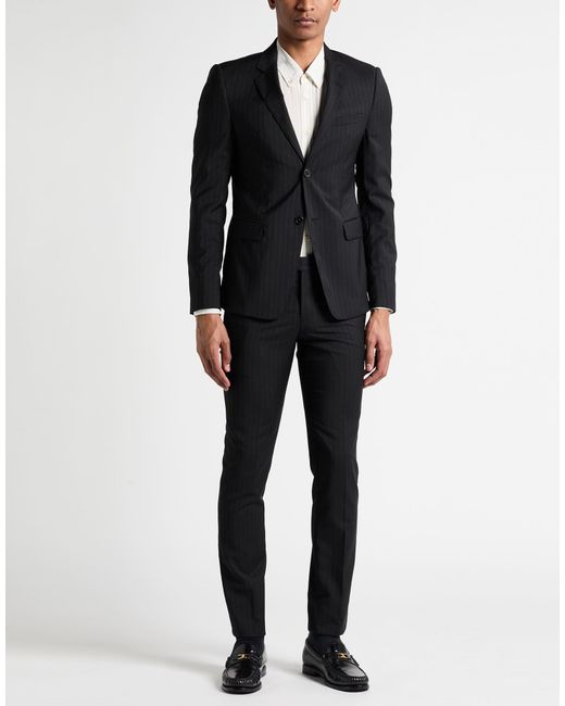 Emporio Armani Black Suits for men