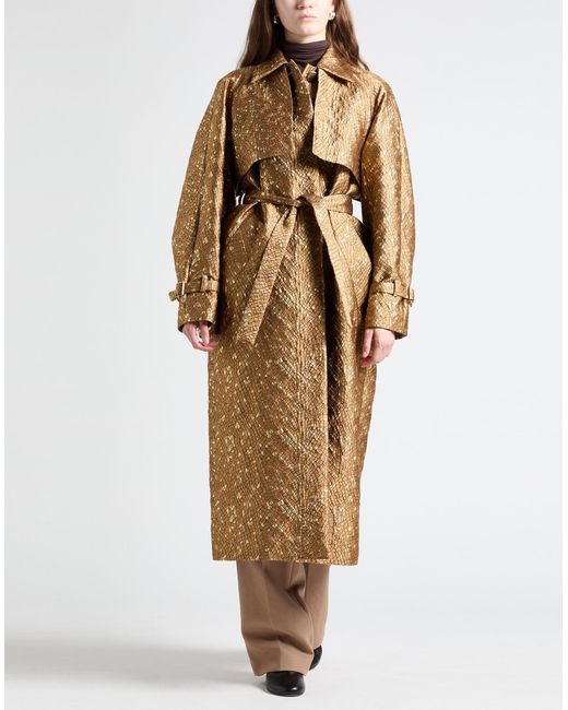Max Mara Natural Overcoat & Trench Coat