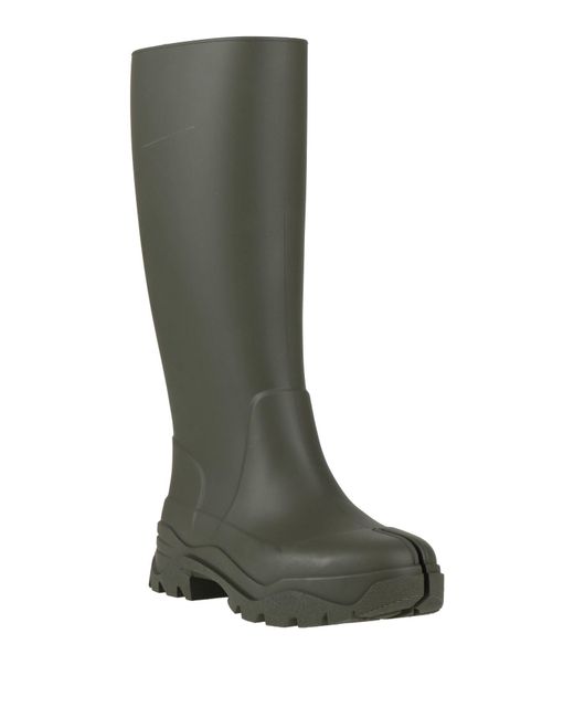 Maison Margiela Green Military Boot Rubber for men
