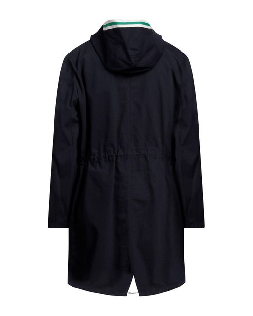 Raf Simons Blue Overcoat & Trench Coat for men