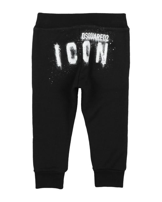DSquared² Black Pants Cotton, Elastane