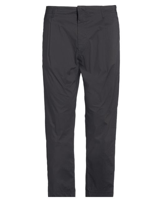 Dondup Gray Pants Cotton, Polyamide, Elastane for men