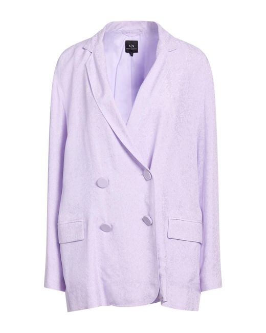 ARMANI EXCHANGE Purple Blazer