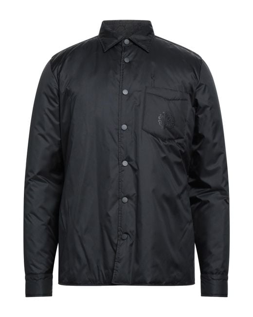 Roberto Cavalli Black Jacket Polyester for men