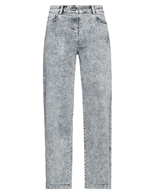 Norma Kamali Gray Jeans