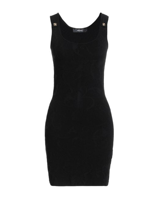 Versace Black Mini Dress