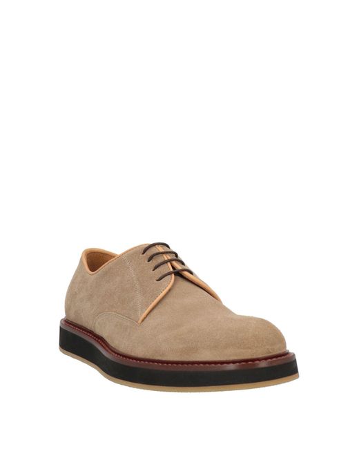 Attimonelli's Brown Lace-up Shoes for men