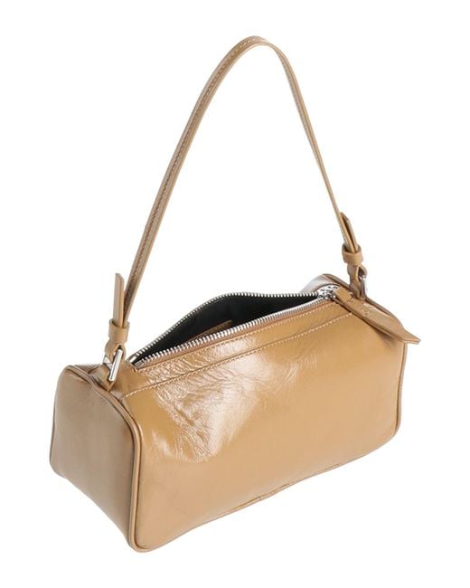 By Far Natural Light Handbag Lambskin