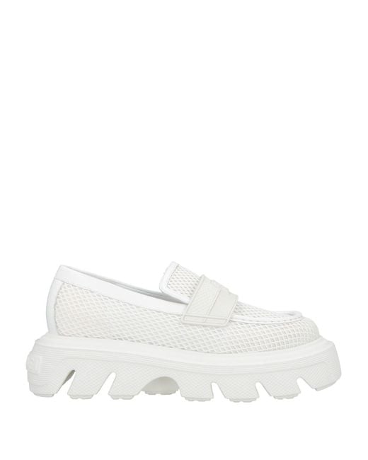 Casadei White Mokassin