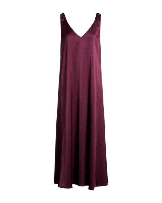 Riani Purple Maxi Dress Polyester