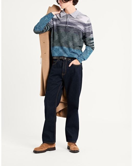 Missoni Blue Jumper for men