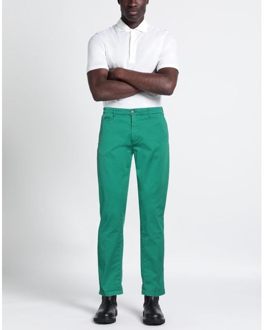 40weft Green Trouser for men
