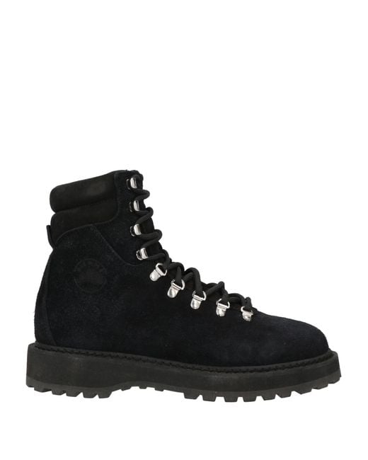 Diemme Black Ankle Boots Leather