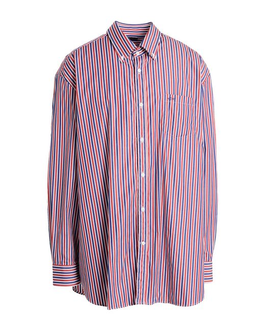 Paul & Shark Purple Yachting Shirt Cotton for men