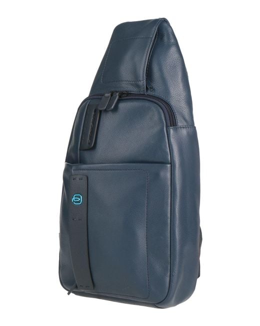 Piquadro Blue Backpack Leather for men