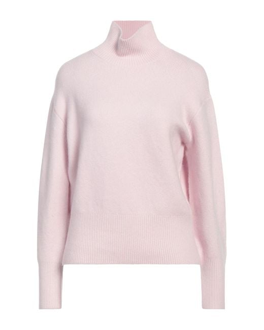 Vince Pink Rollkragenpullover