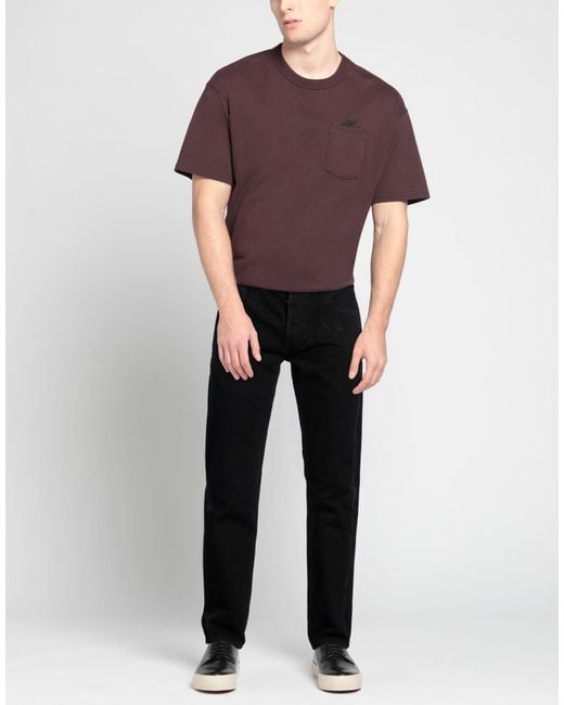 McQueen Black Jeans Cotton for men