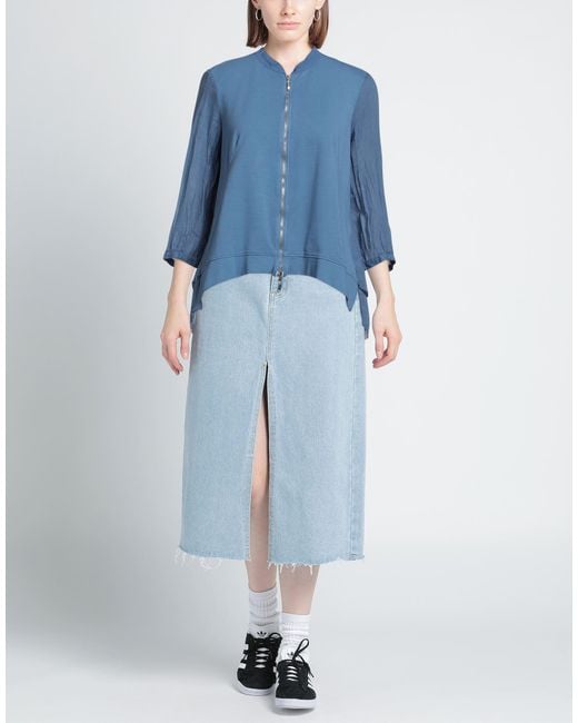 European Culture Blue Sweatshirt