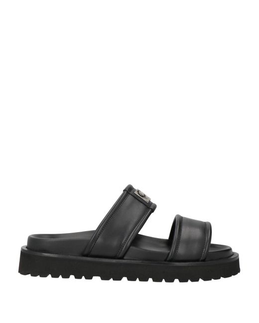CoSTUME NATIONAL Black Sandals for men
