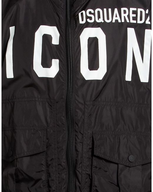 DSquared² Black Jacket for men
