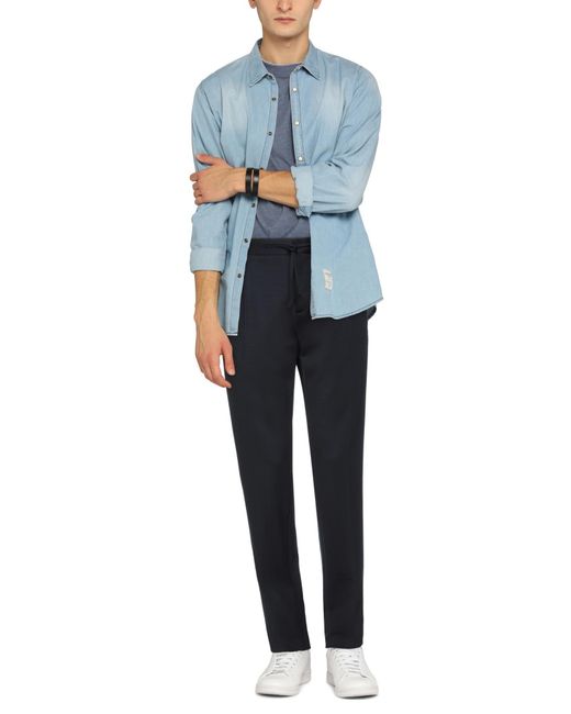 Lardini Blue Pants for men